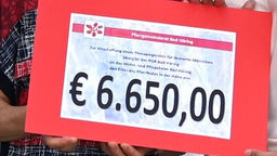 Spendenübergabe Pfarrfest