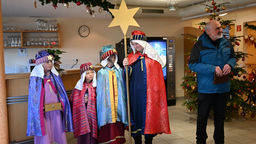 Sternsinger unterwegs