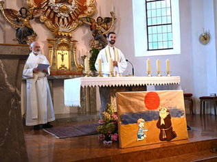 Eröffnungsgottesdienst mit der VS Bad Häring