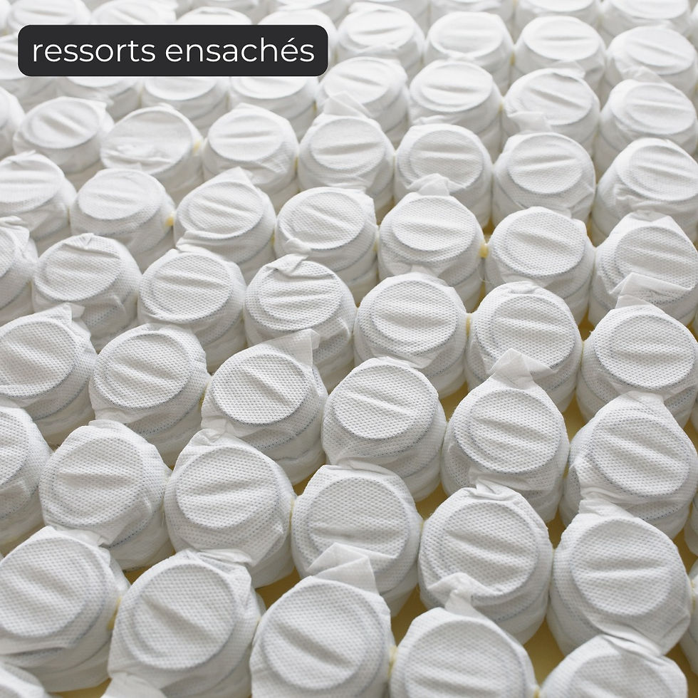 matelas ressorts ensachés