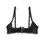 Miniature : European and American Seductive Sexy Eyelashes Lace Push Up Sex Bra Panties Set
