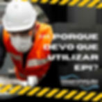 Um trabalhador utilizando capacete branco se questionando do porque deve utilizar EPIS para executar atividades.
