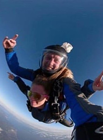 Tandem jump in the Algarve shot with _go