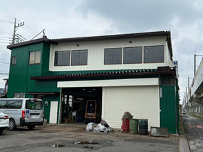 久喜市H工場 外壁塗装施工後の外観