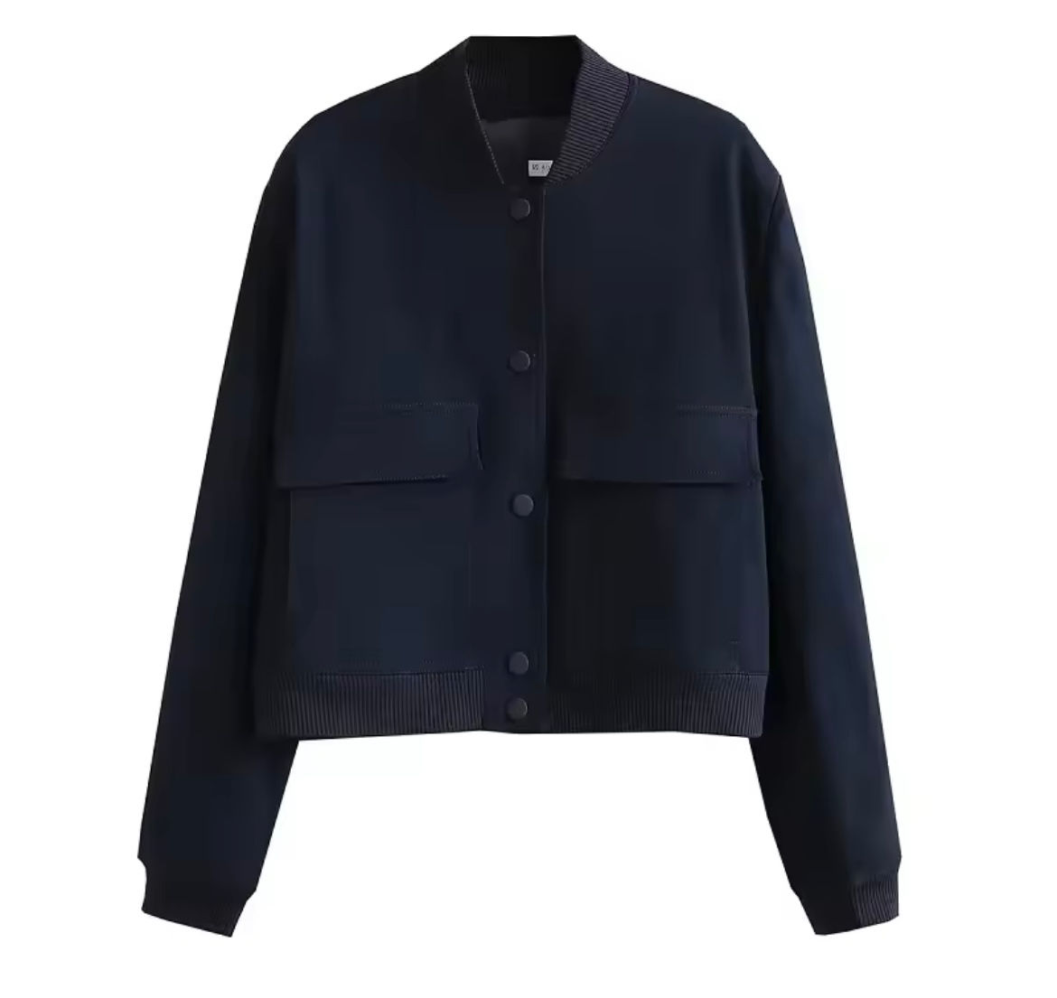 “Thee Fav” Bomber Jacket- Navy 