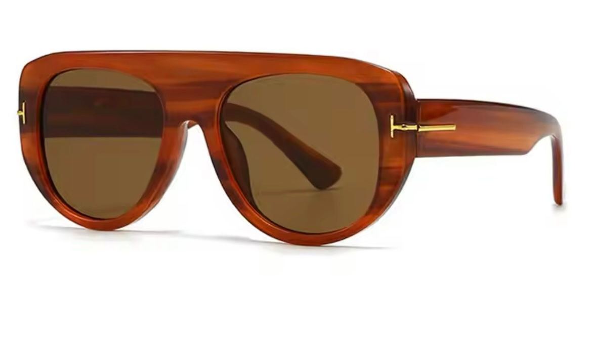 Wood Flat Top Sunnies