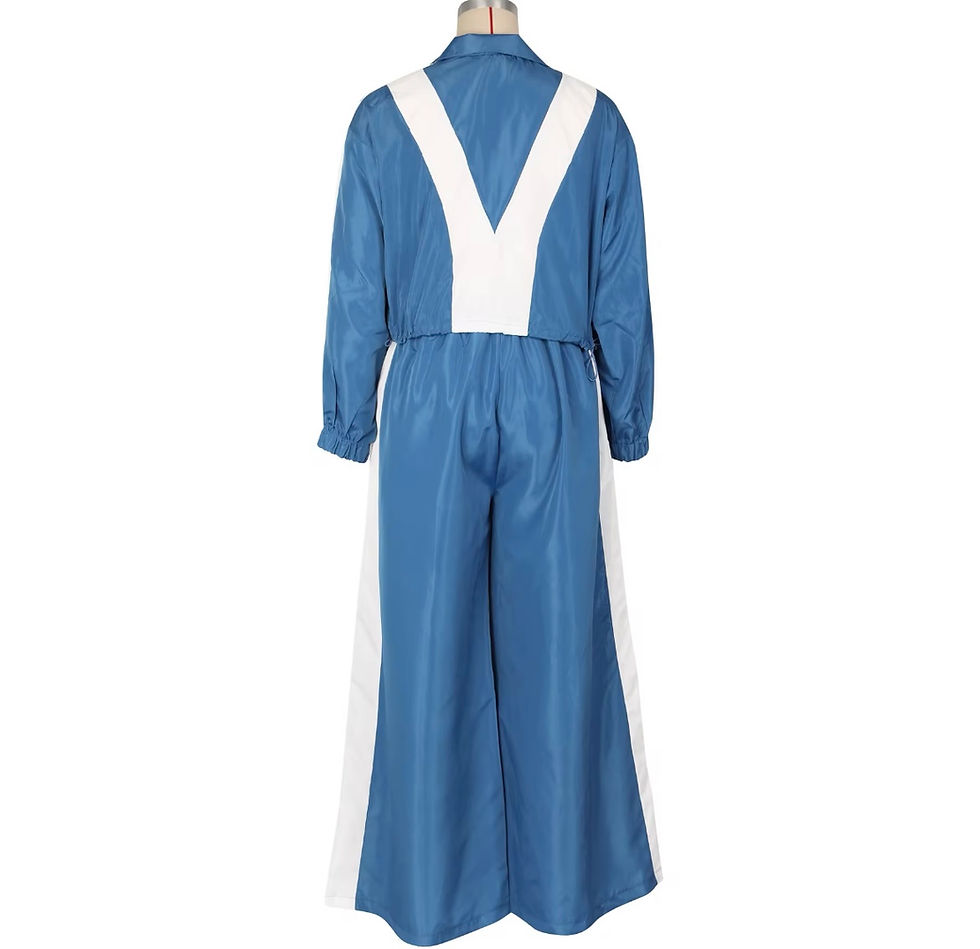 Thumbnail: Nu Fav Wide Leg Tracksuit- 2 colors 
