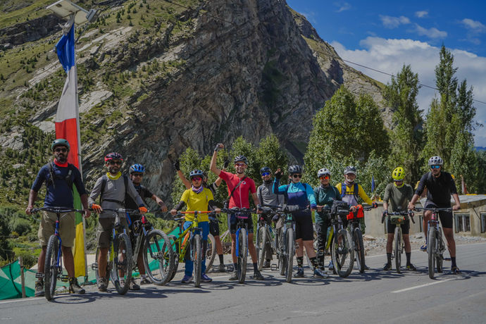 guided bikepacking India