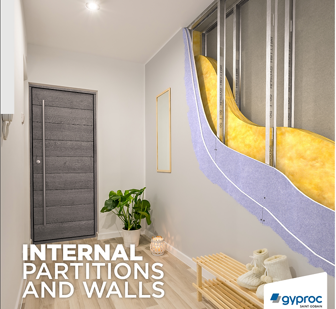 internal partitions and walls