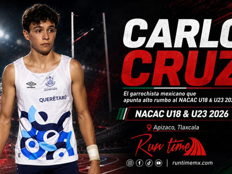 Carlo Cruz: el garrochista mexicano que apunta alto rumbo al NACAC U18 & U23 2026