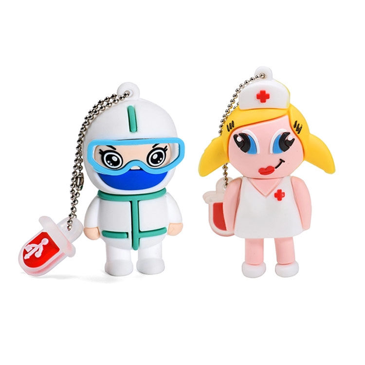Thumbnail: Thumb Drive Usb Doctor Nurse Model Pendrive