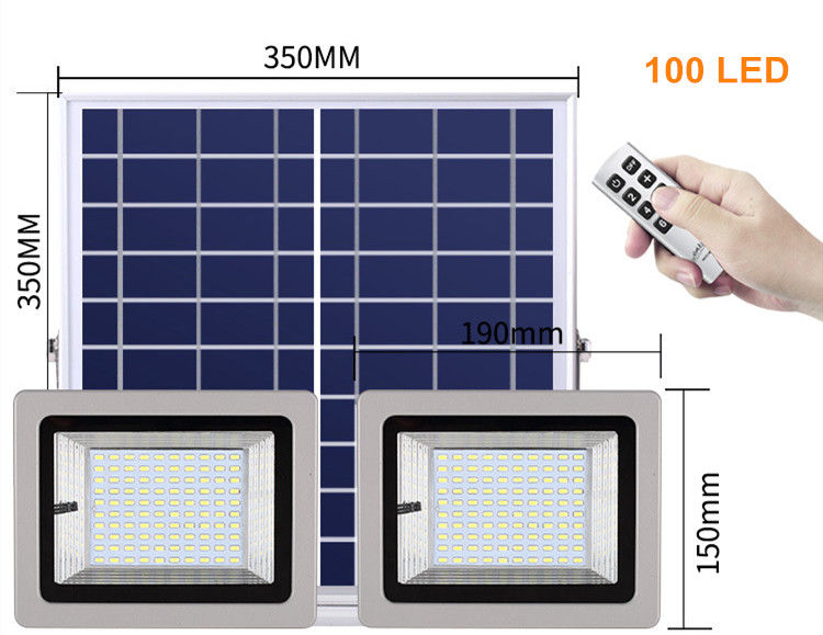 Thumbnail: LED Solar light outdoor waterproof high-bright solar one for two street light
