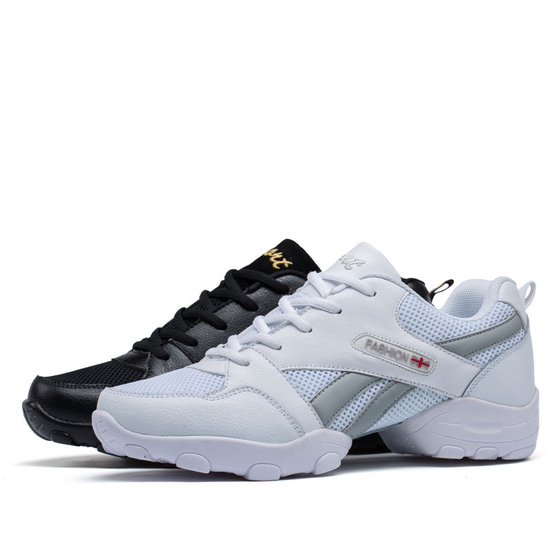 Thumbnail: Sports Feature Soft Outsole Breath Dance Shoes Sneakers For Men