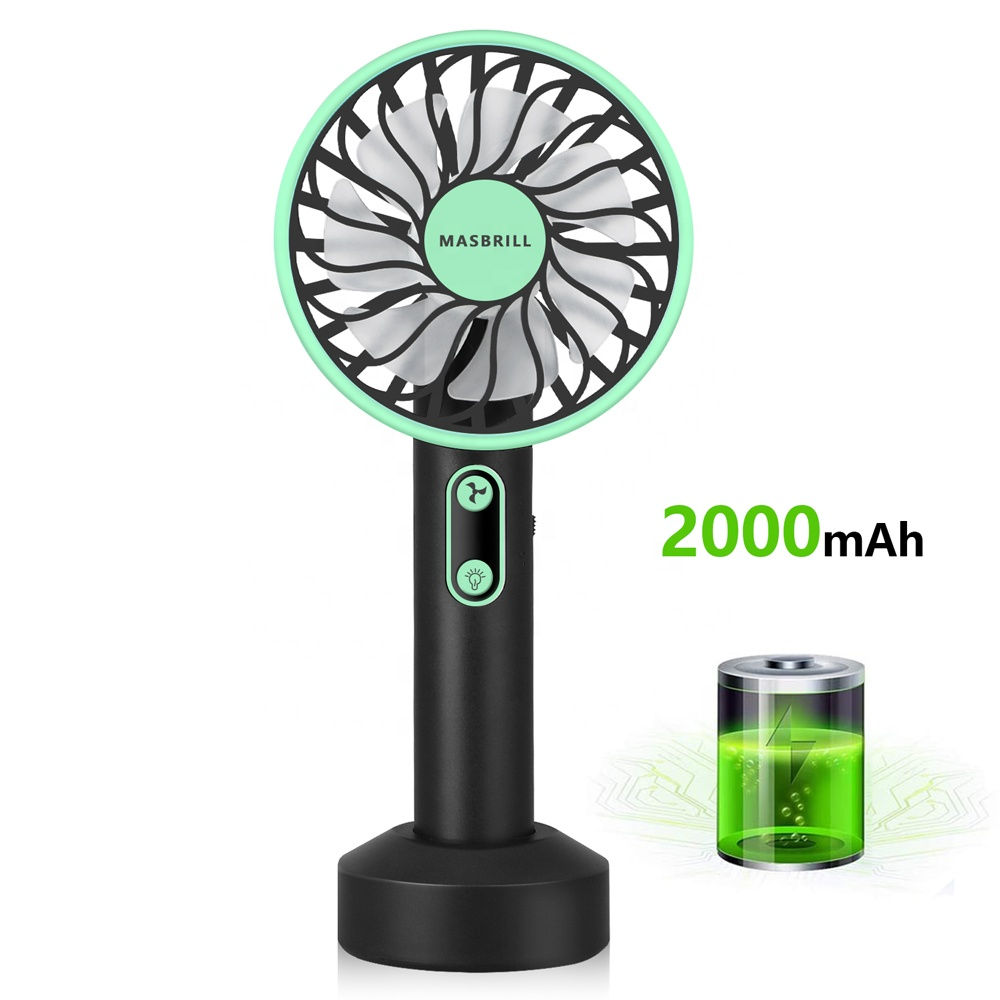 2 in 1 Led Light Handy Micro USB Mobile Mini Fan