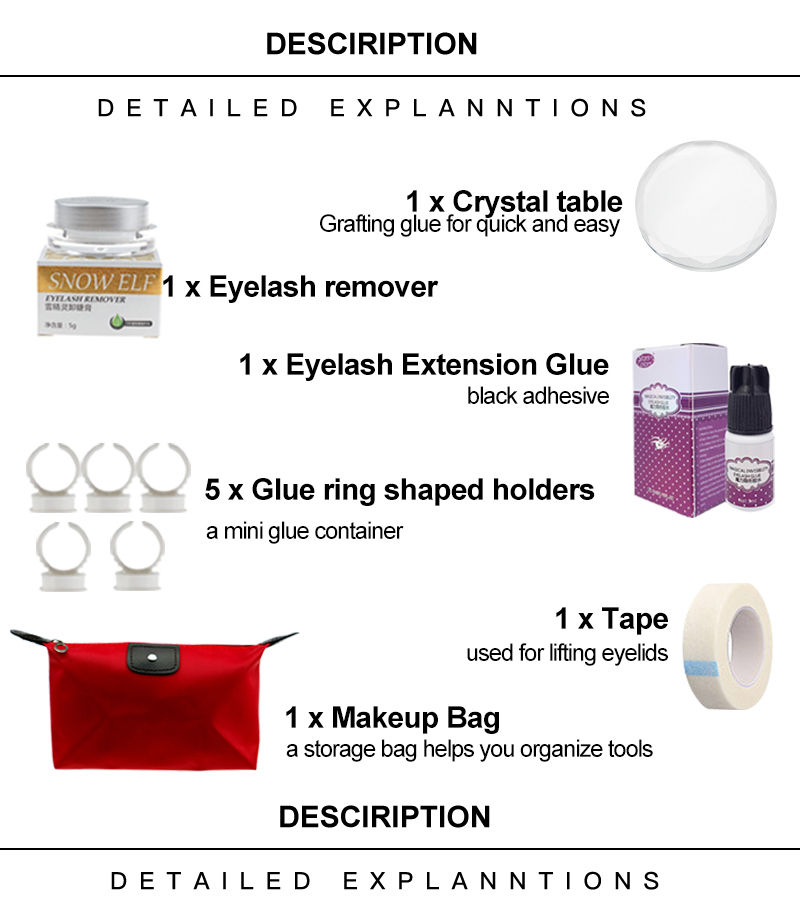 Thumbnail: eyelash extension starter training kit