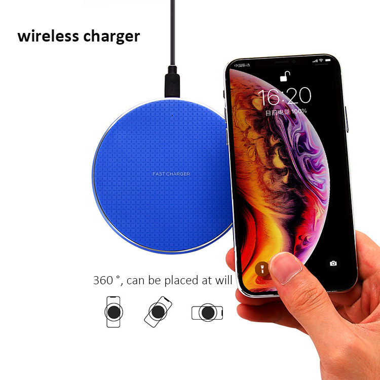Thumbnail: Qi Wireless Charging Charger Pad, Universal 10w Fast Qi Wireless Charger