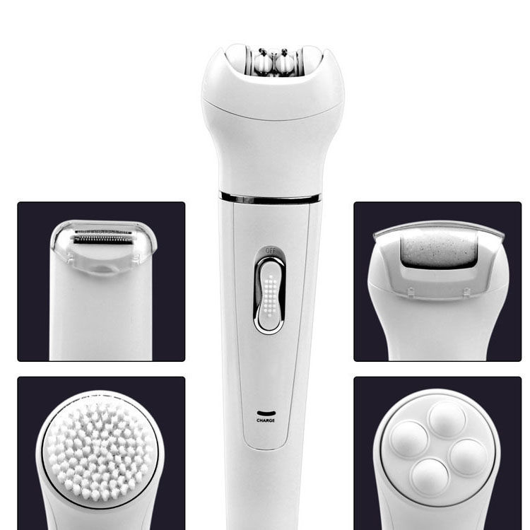 Thumbnail: 5 In 1 Women Epilator Wool Device Electric Shaver Razor