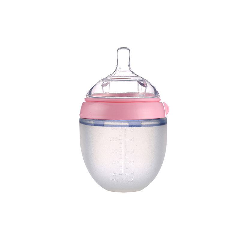 Thumbnail: Silicone Baby Feeding Milk Bottles baby drinking bottle