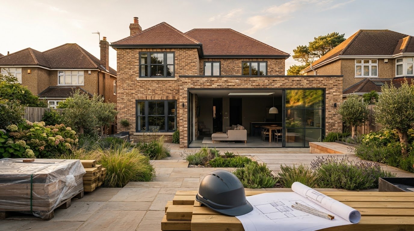 Domestic building contractors in Bournemouth for home projects