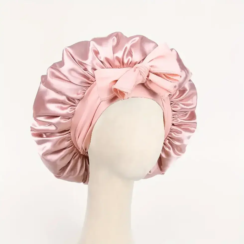 Thumbnail: Satin Bonnet Silk Bonnet