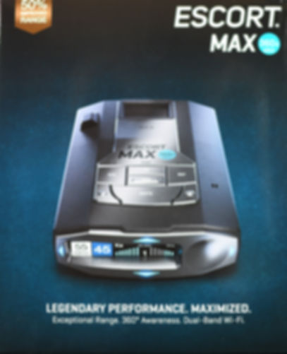 Escort Max360c MK II Long-Range Radar Detector