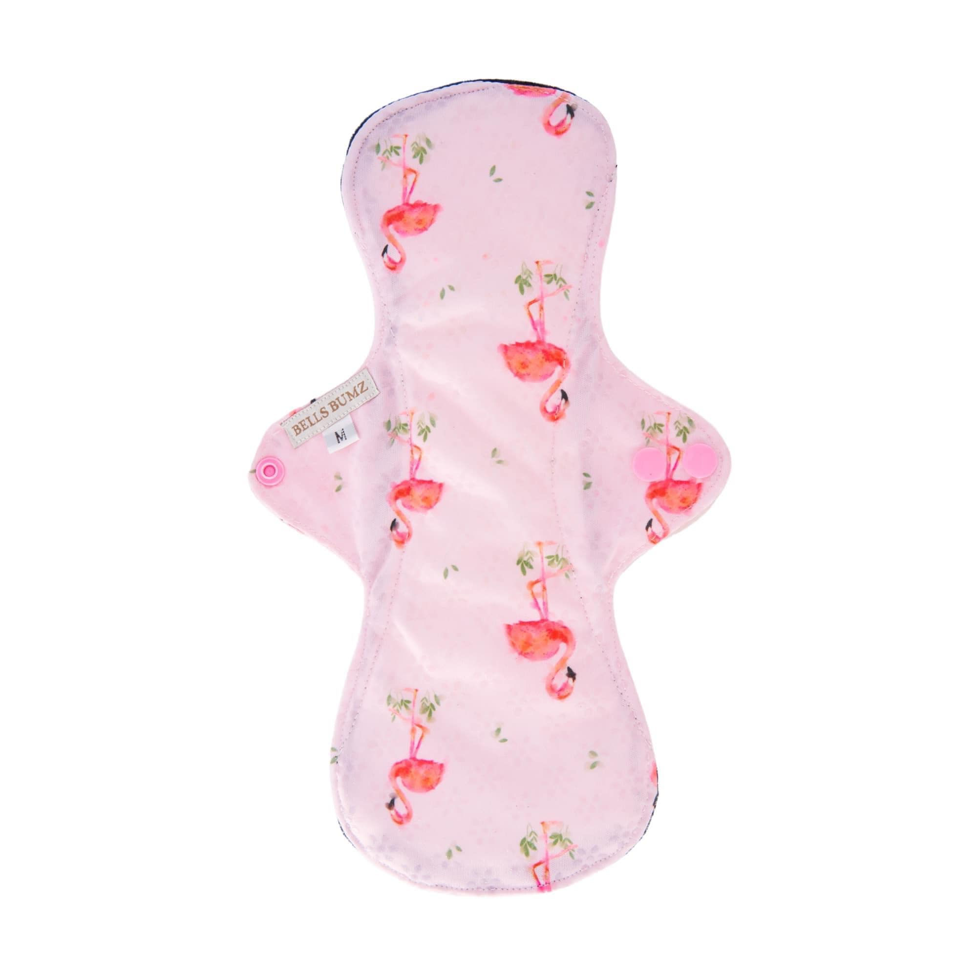 Bells Bumz Cloth Maxi Flamingo