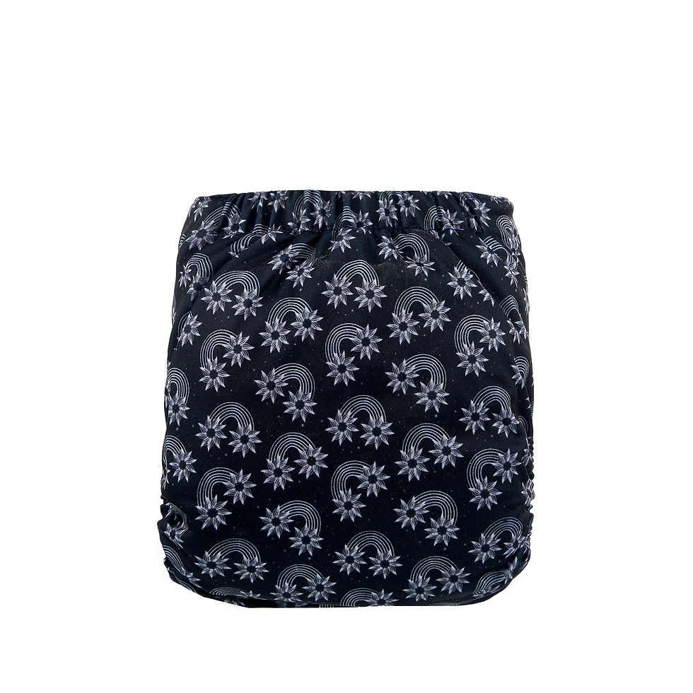 Bells Bumz Inclusivity Pocket Diaper Moonlight Rainbows