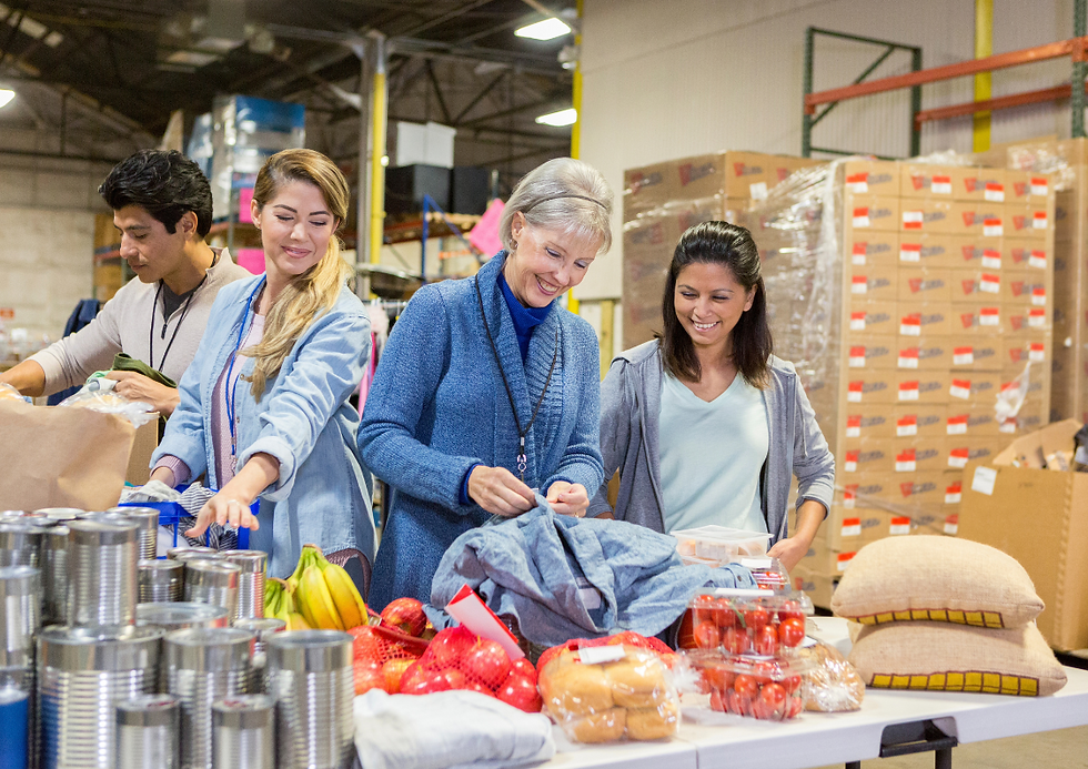 Building a network via volunteering