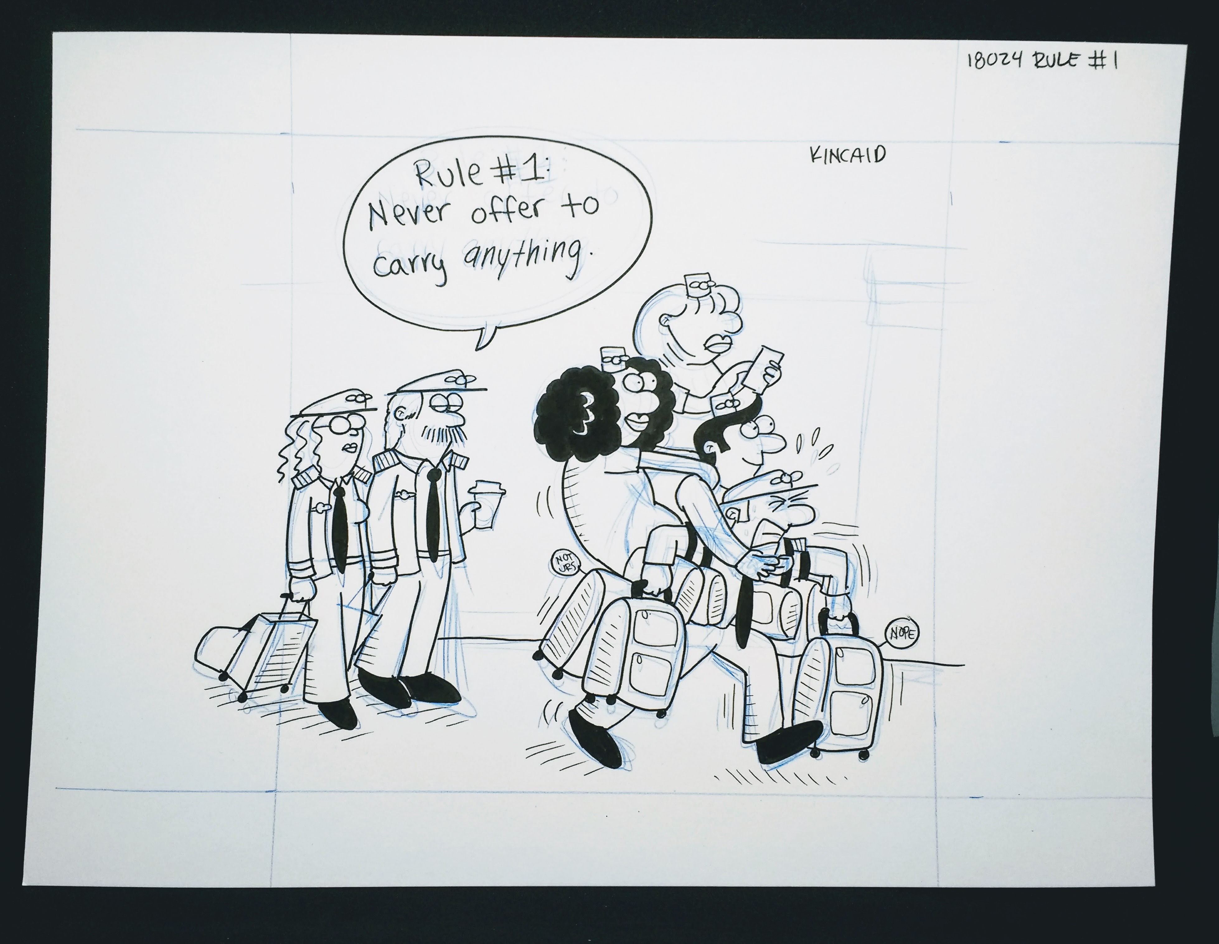 18024 Rule #1 / Original Art