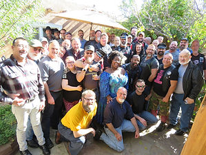 2018 Bear - Cub contest Brunch, Albuquerque Leather Daddys, at Rex & Ruben's home.