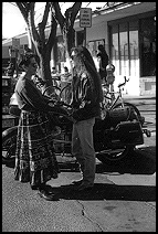 Outside Route 66 Diner, Sirens Motorcycle Club, Albuquerque, New Mexico