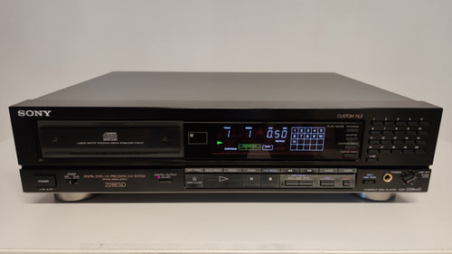 SONY CDP-228ESD CDプレーヤー KSS-151A（SONY CDP-228ESDの仕様 ソニー）