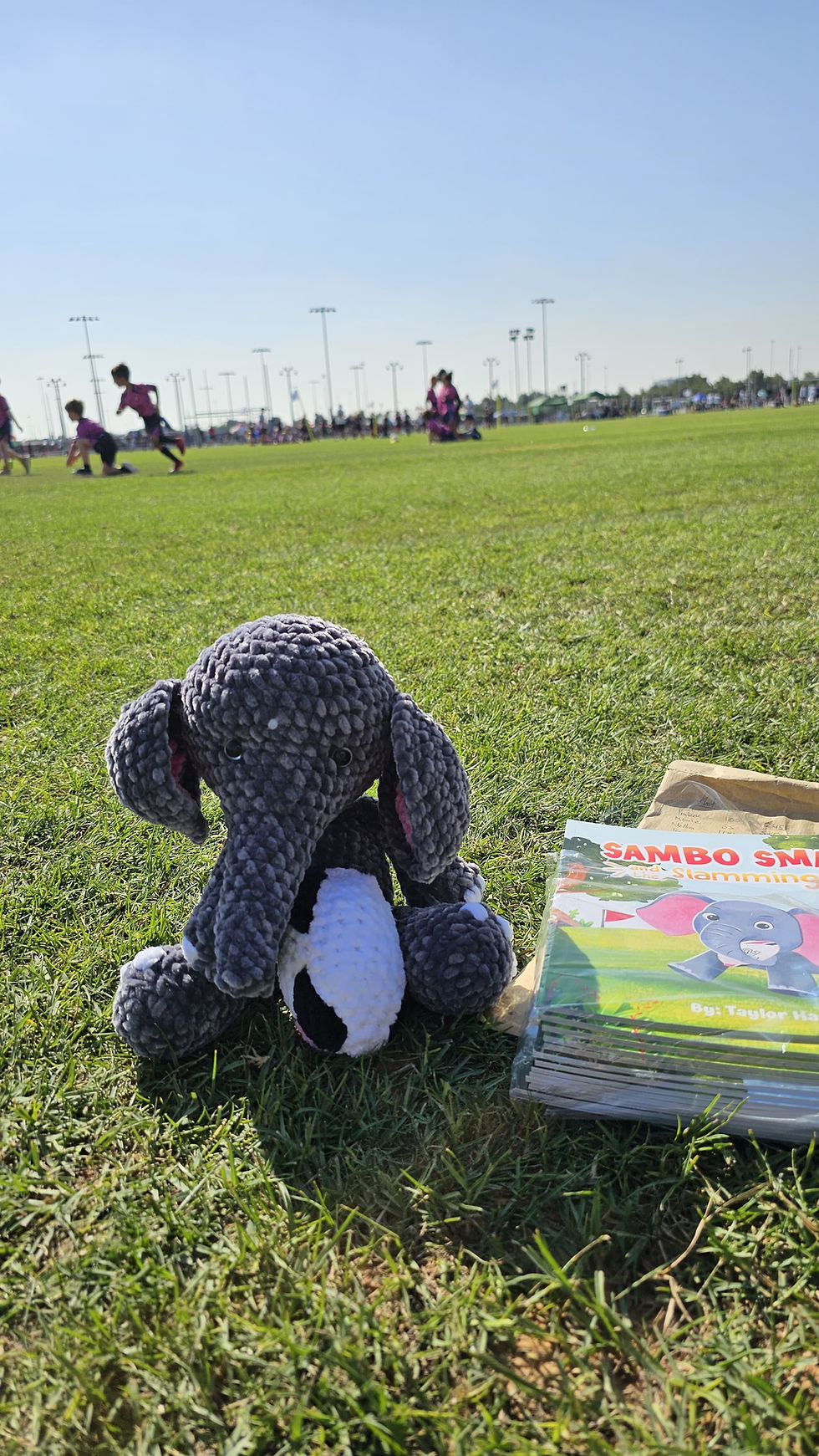 Sambo on the field!