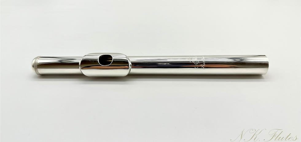 Thumbnail: New Miguel Arista Sterling Silver Headjoint. Serial #615