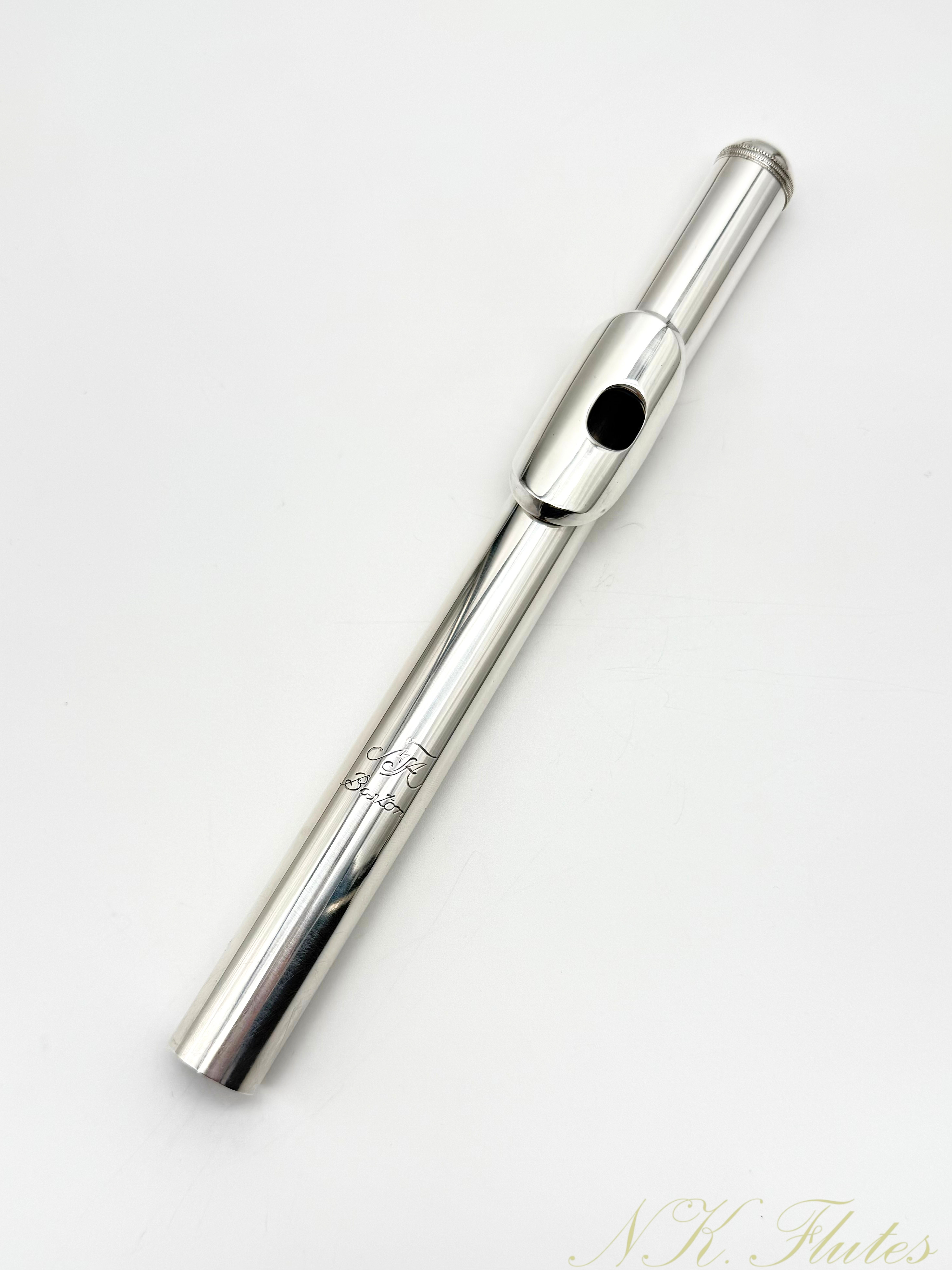 Pre-Owned Miguel Arista Silver Headjoint. Serial #548