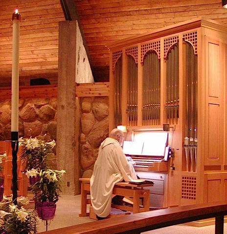A new Skrabl organ in the Abbey of the Genesee, New York
