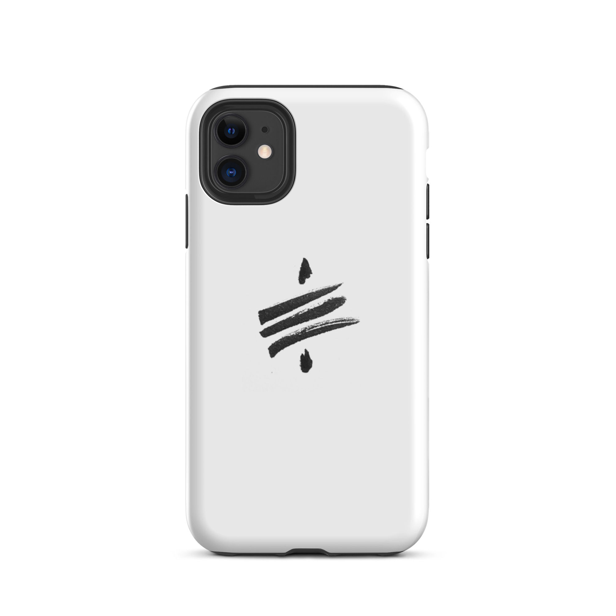 Sat Symbol black logo — Tough Case for iPhone®
