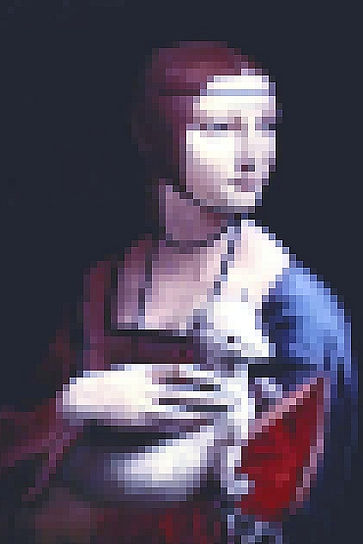 AtmospheEre - Tokenizzazione nel mondo dell'arte - Art tokenization - Dama ermellino - Lady with ermine