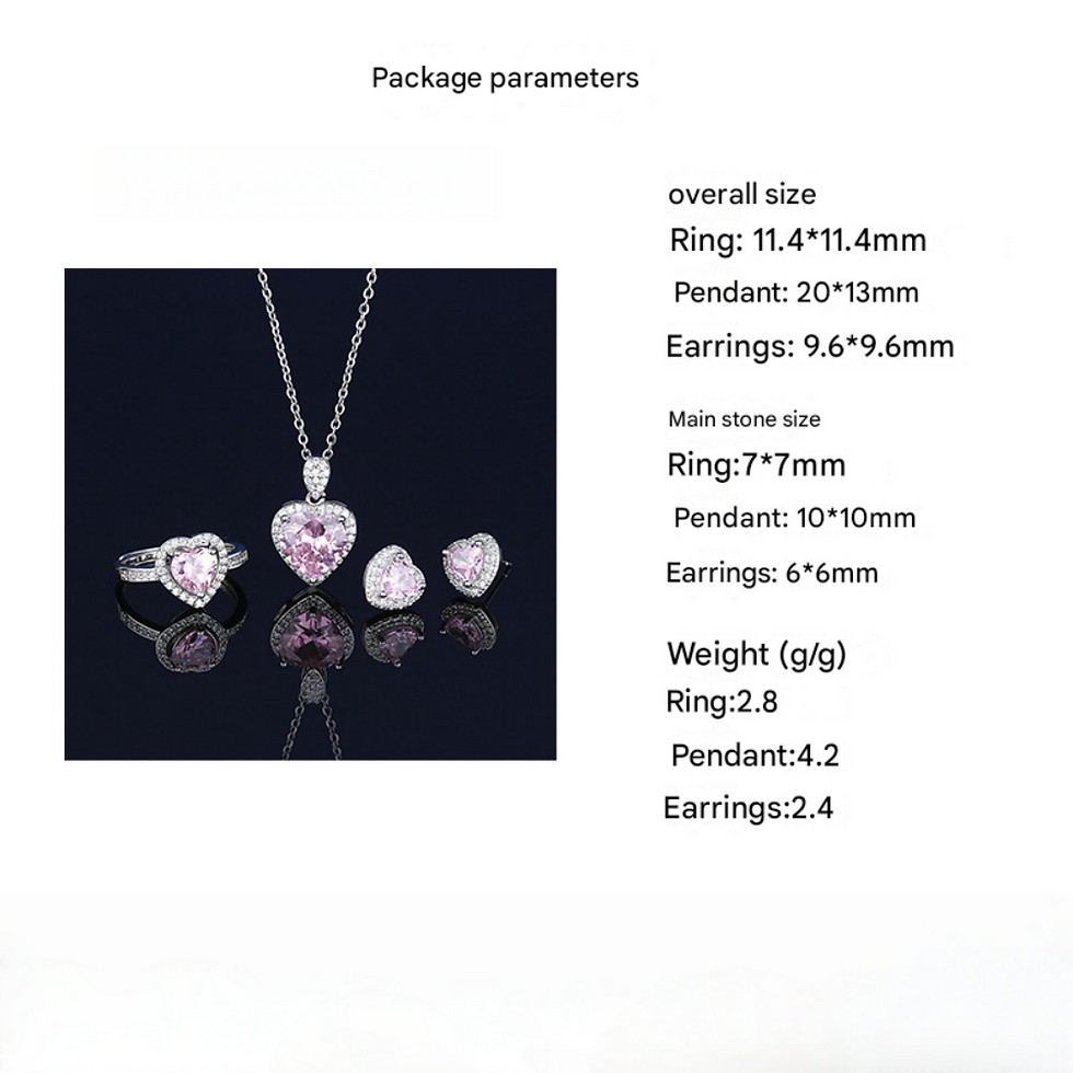 Thumbnail: The Rose Blush Heart Collection