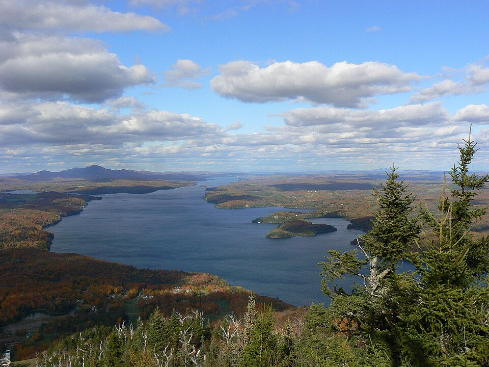 Lac Memphremagog from Owls Head