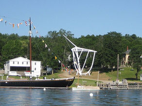 Maine Maritime Museum waterfront