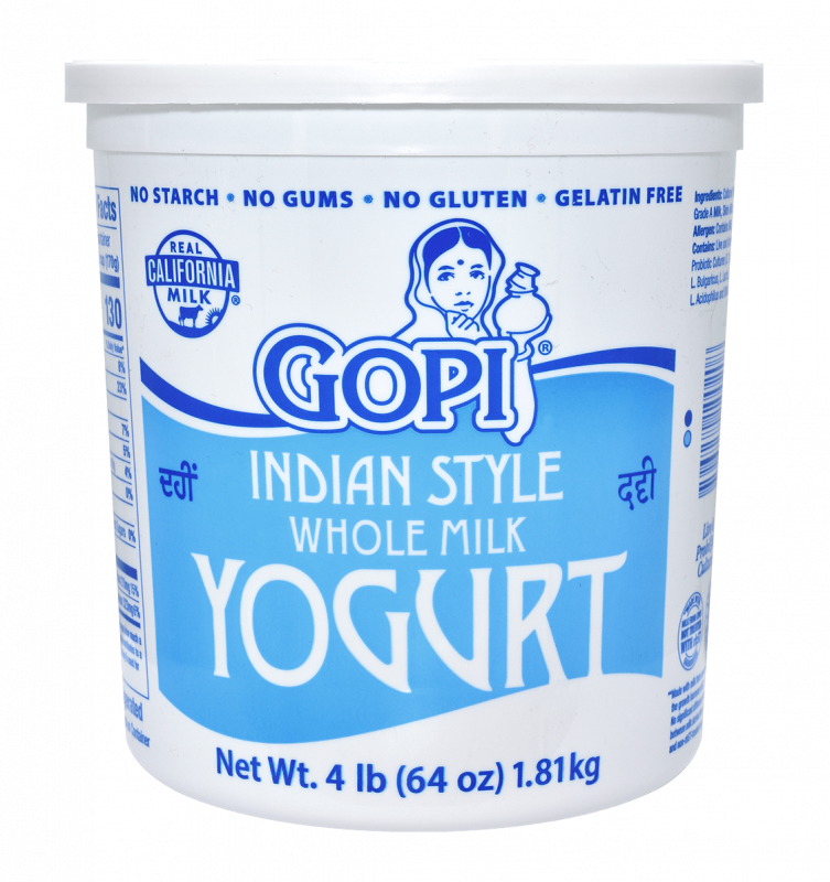 Gopi Whole Milk Yogurt 64oz