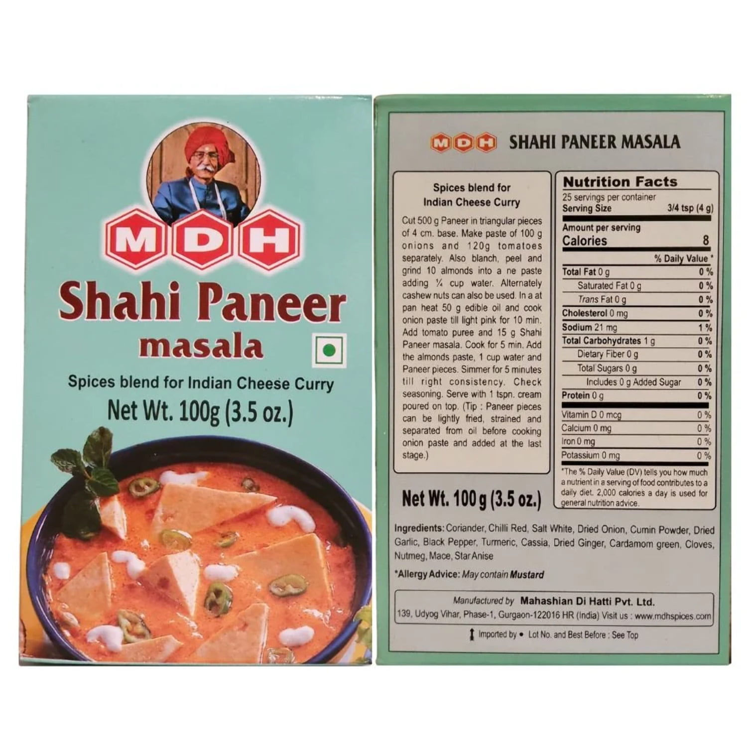 MDH Shahi Paneer Masala