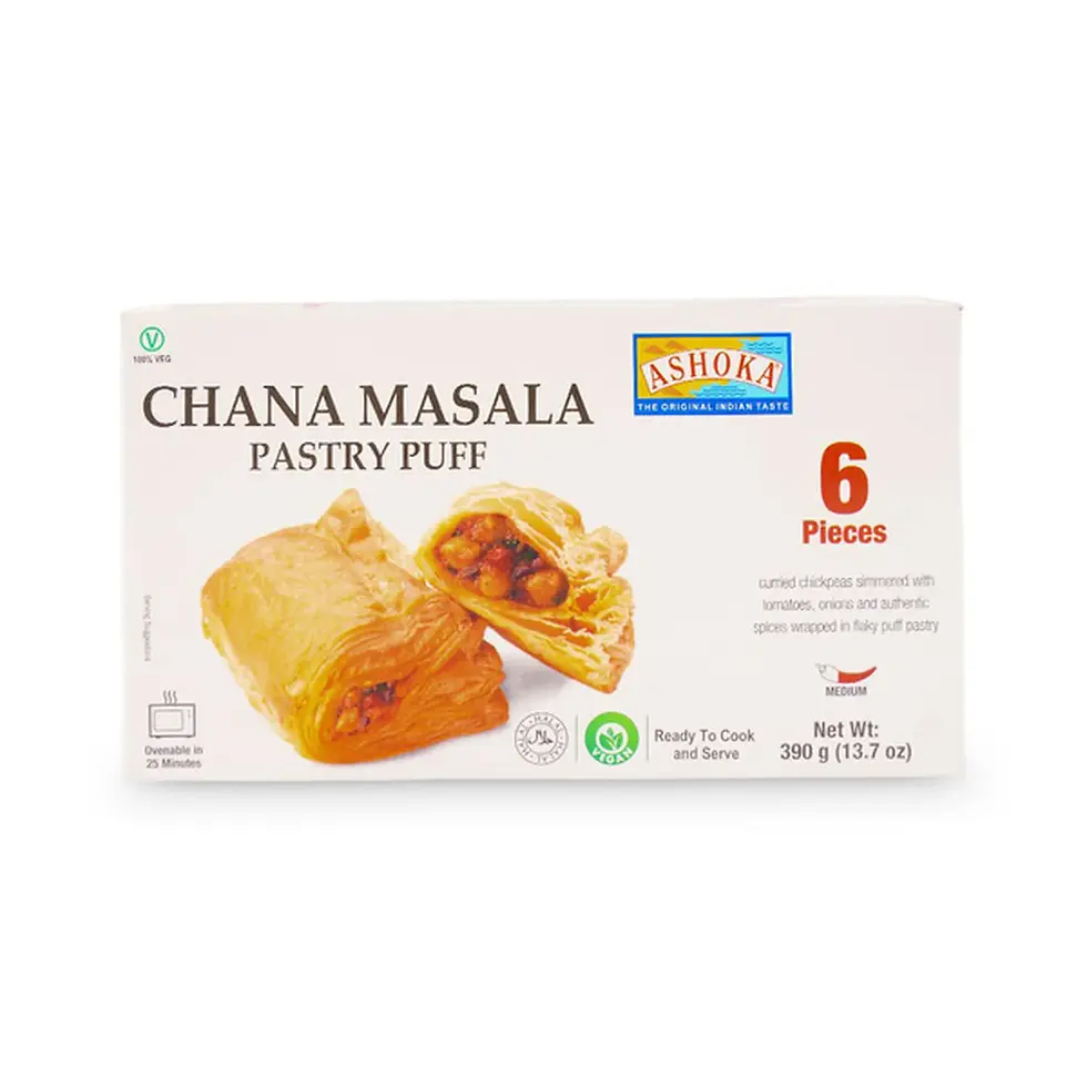 Ashoka Chana Masala Pastry Puff 6pc