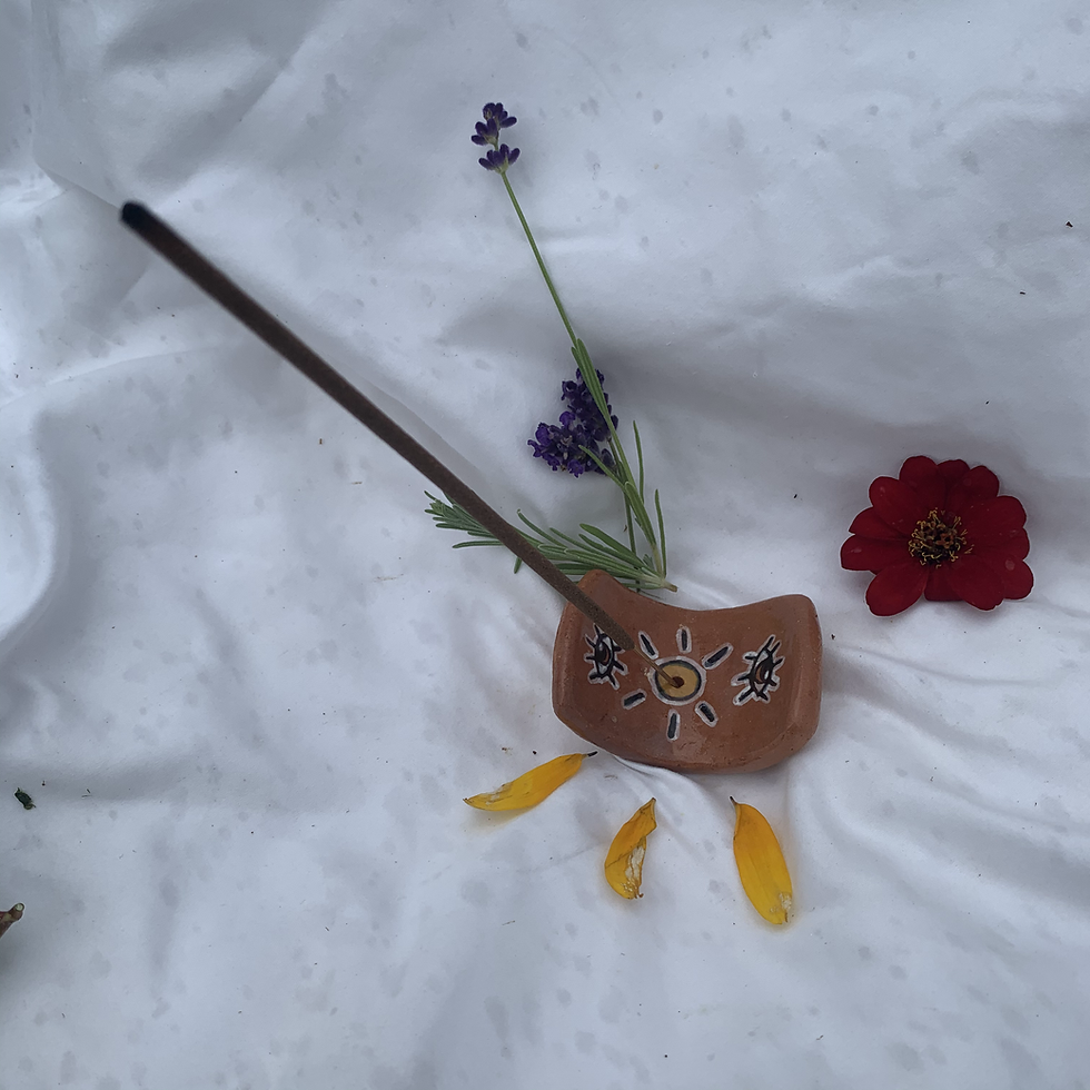 Thumbnail: Eyes and Sun Incense Burner