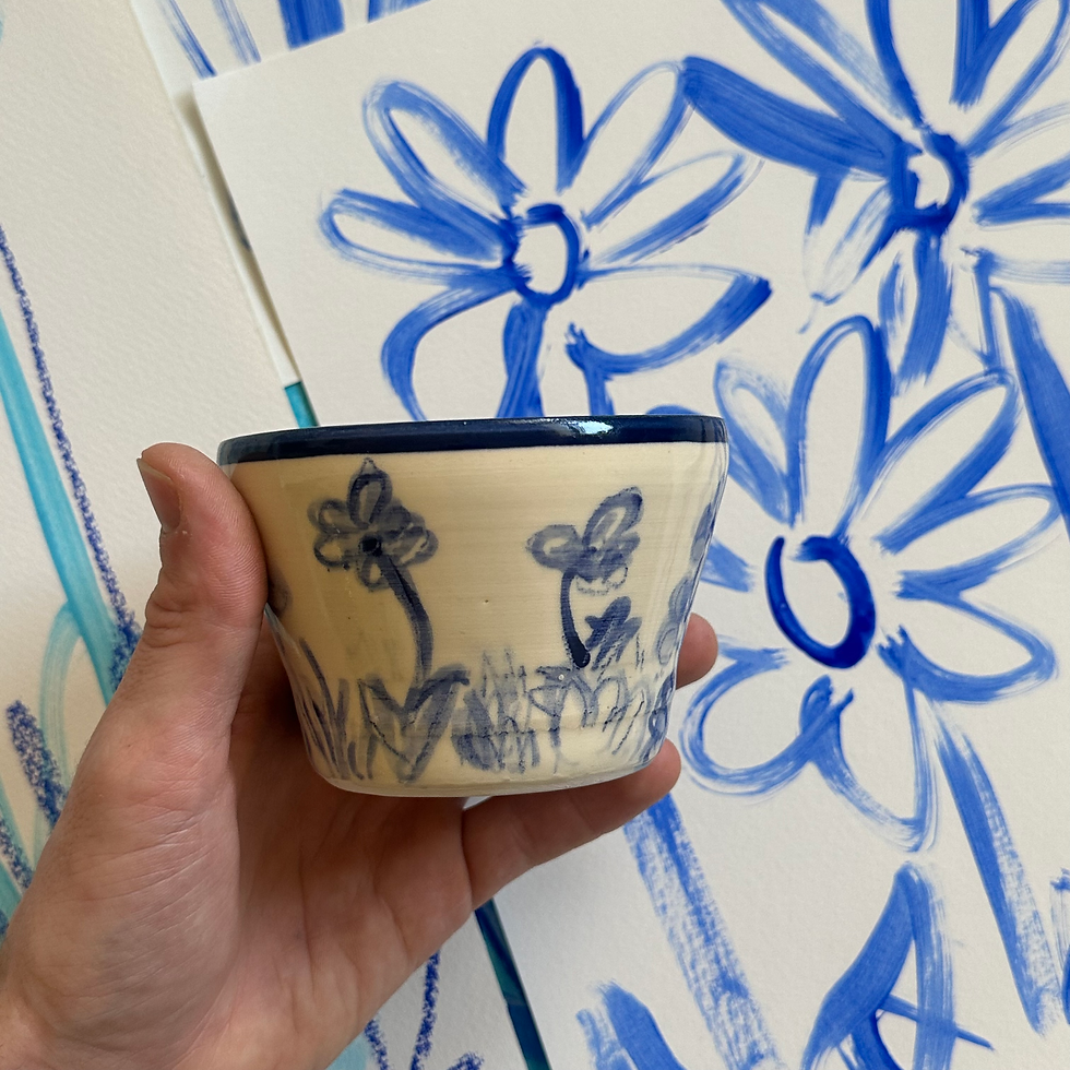 Thumbnail: A field of flowers, Dish