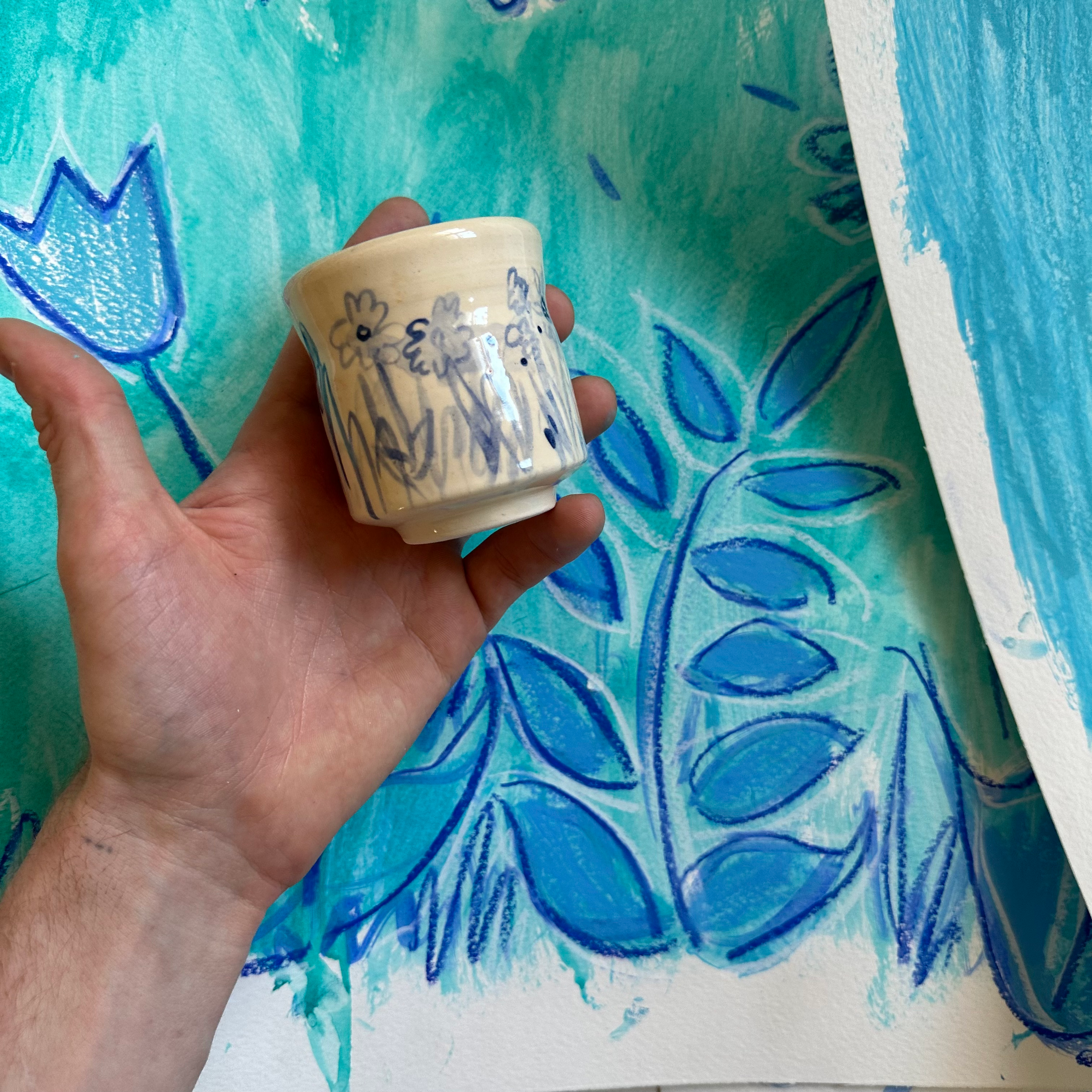 A Field of Flowers, Little Cup