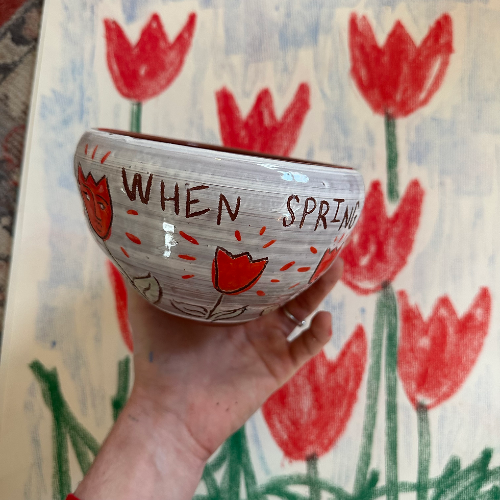 Thumbnail: WHEN SPRING CAME AROUND... bowl