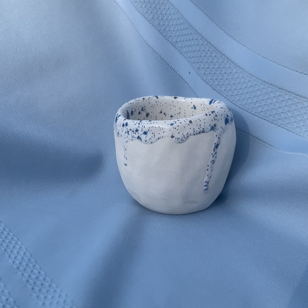 Thumbnail: *Bleeding Blue, Pinch Pot