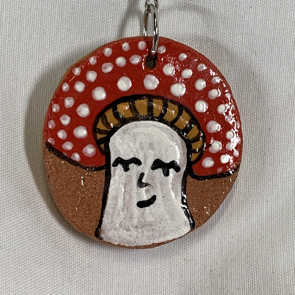 Thumbnail: Mushroom Earrings